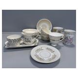 50th Anniversary Teacups, Saucers & Dishware