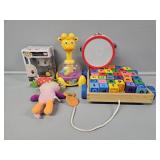 Wood Blocks, Tambourine, Playskool