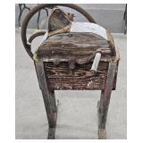 Wooden Corn Sheller Hand Cranked