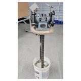Delta 6IN Bench Grinder In A Bucket Stand