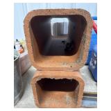 Clay Modular Flues (2) 8x8x24