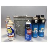 Metal Bucket, SD-20, Carburetor cleaner