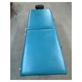 Turquoise Earthlite Portable Massage Bed