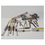 Various Nut Drivers, Pliers, Leather Punch, S