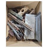 Files, Sledgehammer Head, Metal Brackets