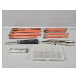 Chisels, Letter Stamps, Vise Grips, American