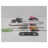 Screwdrivers, Hand Planer, Level, Knife