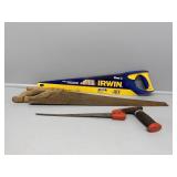Hand Saws (3) New Irwin