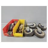 Castors(4), Sockets, Hardware