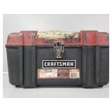 Craftsman17in Plastic Tool Box W/Hand Tools