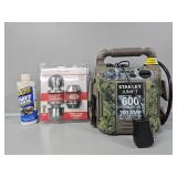 Stanley JumpIt 600 Battery Amps, Exterior Entry