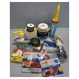 Balloons, Balloon Pump, Ribbon, Piping Cord