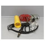 Coiled Air Hoses, Pressure Washer Spray Gun