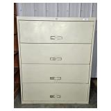4 Drawer Metal Lateral File Cabinet