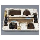 Ball Peen Hammers And Metal Shaping Blocks