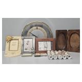 Quartz Clock, Picture Frames, Prepasted