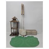 Bird Feeder, Metal Money Box, Campfire Pie