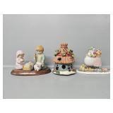 Christmas Votive Cover, Small Nativity Set,