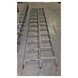 24 FT Camo Extension Metal Ladder