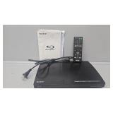 Sony Blu-ray Disc Player With Remote Powers On