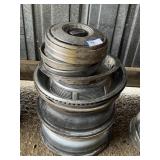 Ford Dog Dish Hub Caps, Chevy Dog Dish