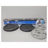 5 Foot Weight Lifting Bar, Barbell Weights(4)