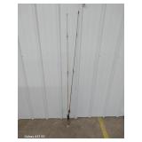 2 Fiberglass Rods & Fenwick Blackhawk Casting Rod
