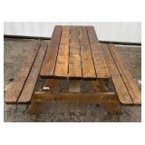 6 ft. Wooden Picnic Table