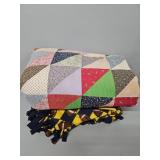 Quilt, Football Tie Blanket