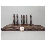 Wooden Shelves(3) with Matching Wooden Brackets