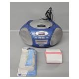 Durabrand CD Player and Radio, Post It Note