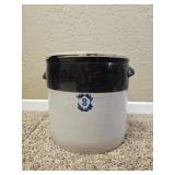 3 Gallon 2-Toned Stoneware Crock