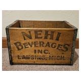 Nehi Beverages Wooden Crate