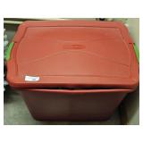 Red Tree Skirt, Holiday Pillows, Holly Rings