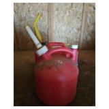 2 Small Plastic Gas Cans