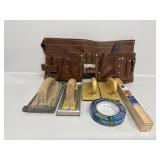 Tool Belt, Paint Sticks, Painters Tape, Hand