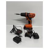 Black & Decker Battery Operated Drill