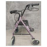 Guardian Lilac Walker With Seat