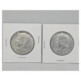 1968 Kennedy Half Dollars(2)