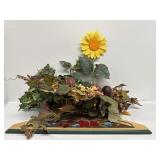 Artificial Decor, Basket, Wall Decor