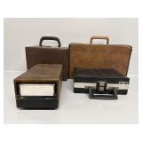 Case with Cassette Tapes