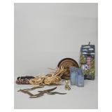 Metal Mouse, Metal Bird Wall Art, Blue Ceramic