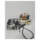 Portable Landscape Spike Lights & Gardening Tools