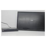 Vizio Smart TV Powers On 24", LG DVD Player