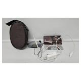 Tape Recorder, 2 Tapes, Radio, Carrying Case,