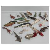 Folk Art Fish Spearing Decoys