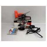 Electric Staple Nail Gun, Porter.Cable Grinder