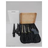 American Angler Knives In A Case