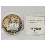 Mint Grant $50 Banknote Commemorative Coin