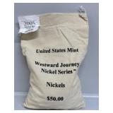 2005 US Mint Westward Journey Nickel Series Bag